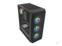 FURY OBUDOWA KOMPUTEROWA FURY SHOBO SH4F RGB MIDI Z OKNEM CZARNA