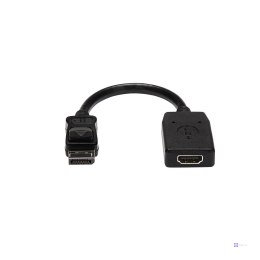 StarTech.com DP2HDMI adapter kablowy 0,24 m HDMI Typu A (Standard) DisplayPort Czarny