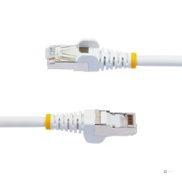 StarTech.com NLWH-5M-CAT6A-PATCH kabel sieciowy Biały S/FTP (S-STP)