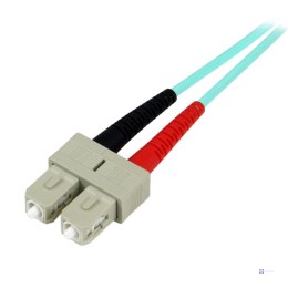 StarTech.com A50FBLCSC2 kabel InfiniBand / światłowodowy 2 m LC SC Turkusowy