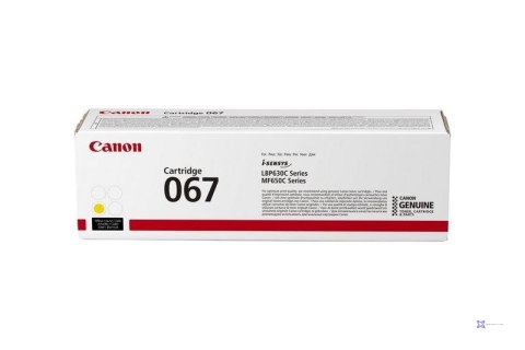 Canon Toner CRG-067 Yellow 5099C002