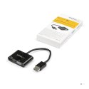 StarTech.com DP2VGAHD20 adapter kablowy DisplayPort HDMI + VGA (D-Sub) Czarny