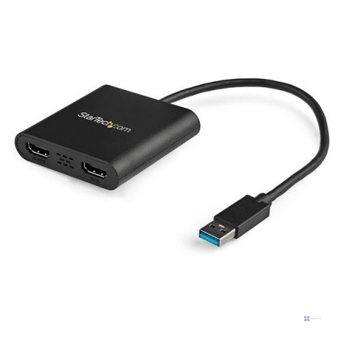 StarTech.com USB32HD2 zewnętrzna karta graficzna usb 3840 x 2160 px Czarny