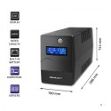 QOLTEC ZASILACZ AWARYJNY UPS 450VA | 240W | LCD | USB | RJ45