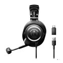 Słuchawki Audio-Technica ATH-M50xSTS-USB, Czarne