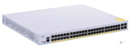 Cisco CBS350-48P-4X-EU łącza sieciowe Zarządzany L2/L3 Gigabit Ethernet (10/100/1000) Srebrny