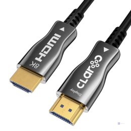 Claroc Kabel optyczny HDMI 2.1 AOC 8K 120Hz 50 m