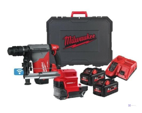 MILWAUKEE.MŁOT AKUM. M18ONEFHPXDEL-552C +SYSTEM ODSYSAJĄCY