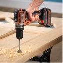 Black & Decker BL186N 1650 RPM Zamek centralny Czarny, Pomarańczowy