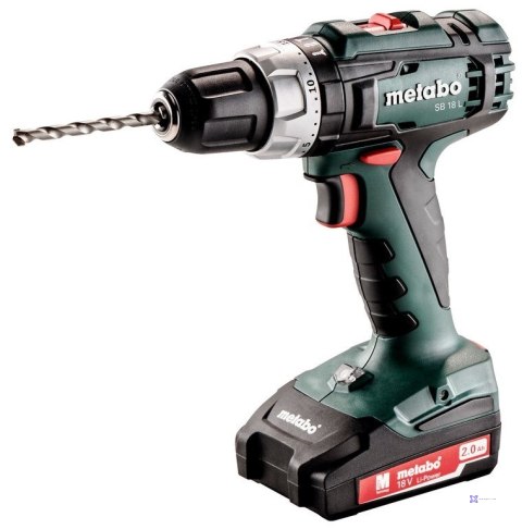 Metabo SB 18 L 450 RPM Zamek centralny 1,6 kg Czarny, Zielony, Srebrny