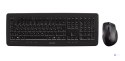 CHERRY DW 5100 klawiatura Dołączona myszka Uniwersalne RF Wireless QWERTZ Niemiecki Czarny