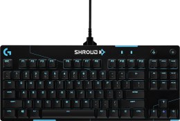 Klawiatura Logitech G PRO X Shroud czarna