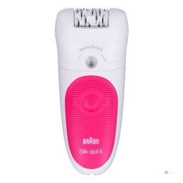 Depilator z pęsetami do ciała Braun Silk-épil SensoSmart 5-500 (kolor biały)