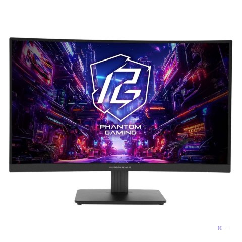 Monitor ASRock 27" Curved Gaming Monitor PG27QRT1B 2xHDMI DP głośniki 2x2W