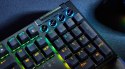 Mechaniczna klawiatura do gier Razer BlackWidow V4 X, żółty przełącznik, układ amerykański, przewodowy, czarny Razer