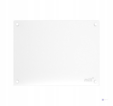 Szklany panel grzewczy Wifi + Bluetooth + wyświetlacz LED MILL GL400WIFI3