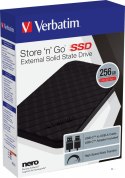 VERBATIM DYSK ZEWNĘTRZNY SSD 2.5" STORE N GO 256GB USB-C 3.2 53249