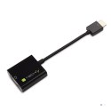 Techly IDATA HDMI-VGA4 adapter kablowy VGA (D-Sub) HDMI Type C (Mini) Czarny