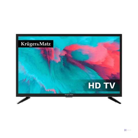 KRUGER & MATZ TELEWIZOR LED 24" HD DVB-T2 H.265 HE