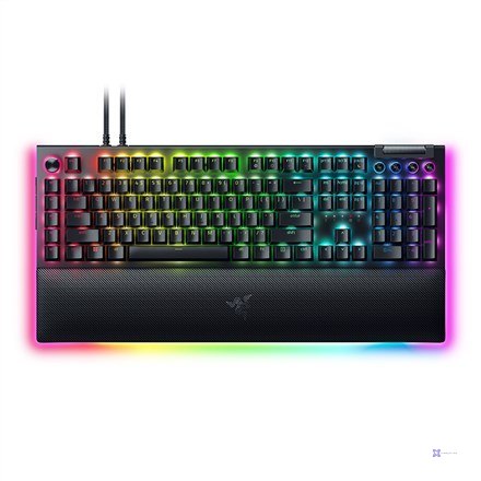 Mechaniczna klawiatura do gier Razer BlackWidow V4 Pro Klawiatura do gier 5052 Obudowa górna ze stopu aluminium; 5 dedykowanych 