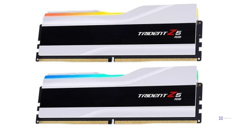 G.SKILL TRIDENT Z5 RGB DDR5 2X48GB 6400MHZ CL32 XMP3 WHITE F5-6400J3239F48GX2-TZ5RW