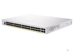 Cisco CBS350-48FP-4G-EU łącza sieciowe Zarządzany L2/L3 Gigabit Ethernet (10/100/1000) Srebrny