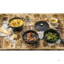 Zestaw 3 naczyń żeliwnych z pokrywką STAUB 40508-386-0 - czarny 24 cm