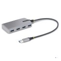 StarTech.com 5G4AB-USB-A-HUB huby i koncentratory USB 3.2 Gen 1 (3.1 Gen 1) Type-A 5000 Mbit/s Szary