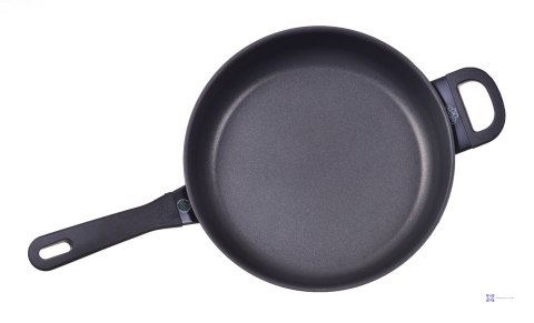 Patelnia BALLARINI Avola sauté z 2 uchwytami i pokrywką tytanowa 28 cm 75002-914-0