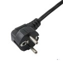 Akyga Power Cord AK-NB-01A for notebooks IEC C5 250V/50Hz 1,5m Czarny CEE7/7 C5 panel