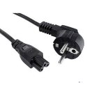 Akyga Power Cord AK-NB-01A for notebooks IEC C5 250V/50Hz 1,5m Czarny CEE7/7 C5 panel