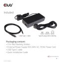 CLUB3D CSV-1562 stacja dokująca Dokujący USB 3.2 Gen 1 (3.1 Gen 1) Type-C Czarny