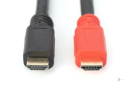 Kabel połączeniowy ze wzmacniaczem HDMI 1.4 High Speed 1080p60Hz FHD HDMI A/HDMI A M/M czarny 15m