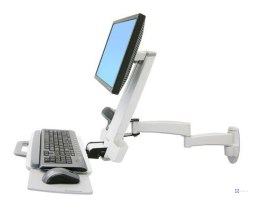 Ergotron 200 SERIES COMBO ARM (WHITE)/LCD TO 24IN MAX 8.2KG