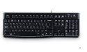 Logitech K120 Corded Keyboard klawiatura USB QWERTZ Niemiecki Czarny