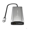 J5create JCD397 Przewodowa USB 3.2 Gen 1 (3.1 Gen 1) Type-C Szary