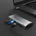 J5create JCD397 Przewodowa USB 3.2 Gen 1 (3.1 Gen 1) Type-C Szary