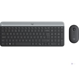 MK470 SLIM WRLS KEYB + MOUSE/COMBO GRAPHITE - FRA - CENTRAL