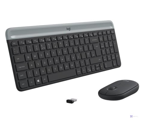 SLIM WRLS KEYBOARD MOUSE COMBO/MK470 - GRAPHITE - CH - CENTRAL