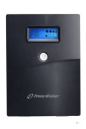 PowerWalker VI 3000 SCL FR Technologia line-interactive 3 kVA 1800 W 4 x gniazdo sieciowe