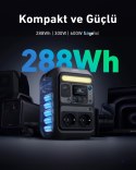 Przenośna stacja zasilania Anker Solix C300X 288Wh 300W