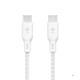 Belkin CAB014bt3MWH kabel USB USB 2.0 3 m USB C Biały