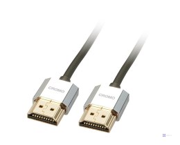 Lindy 41670 kabel HDMI 0,5 m HDMI Typu A (Standard) Czarny