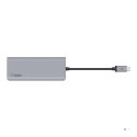 Hub Belkin Connect USB-C 7-in-1 Multiport Adapter 1x4k HDMI/2xUSB-A/1xUSB-C PD3.0/1xRJ45 Gigabit/1xCard reader/1xAudio Grey