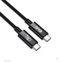 CLUB3D CAC-1576 kabel USB USB4 Gen 3x2 1 m USB C Czarny