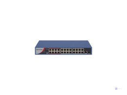 Hikvision Digital Technology DS-3E0326P-E/M(B) łącza sieciowe L2 Fast Ethernet (10/100) Obsługa PoE Szary