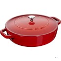 Głęboka patelnia z pokrywką STAUB 28 cm 40511-474-0