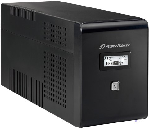 PowerWalker VI 2000 LCD 2 kVA 1200 W 2 x gniazdo sieciowe