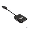 CLUB 3D CSV-7200 rozgałęziacz telewizyjny DisplayPort 2x DisplayPort