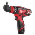 Milwaukee M12 BDDXKIT-202C Czarny, Czerwony 1,2 kg